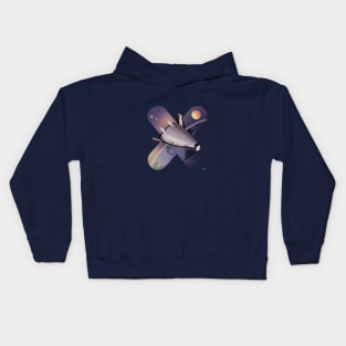 Space ship Kids Hoodie